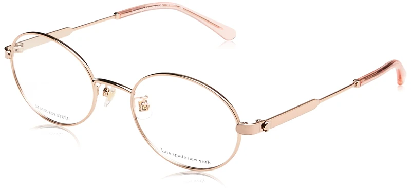 Kate Spade Fatimah/f AU2/20 RED GOLD Eyewear Women's Steel, Standard, 51