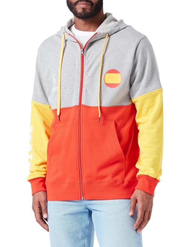 Spain, Official Fifa 2022 Overhead Hoodie Hooded Sweatshirt, Men's XXL