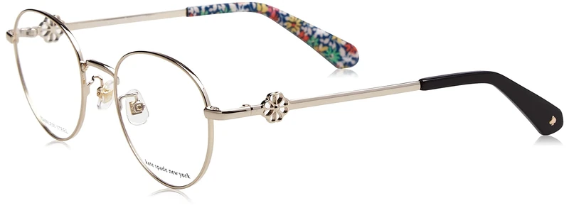 Kate Spade Caia/f J5G/20 GOLD Eyewear Women's Steel, Standard, 49
