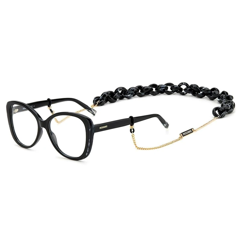 Missoni MIS 0093/N 33Z GREY BLACK HORN 56/17/145 WOMAN Eyewear Frame
