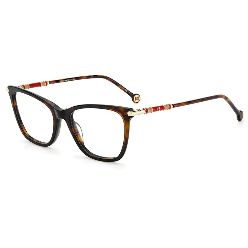 Carolina Herrera Her Ch 0028 086/18 HAVANA Eyewear Unisex Acetate, Standard, 18