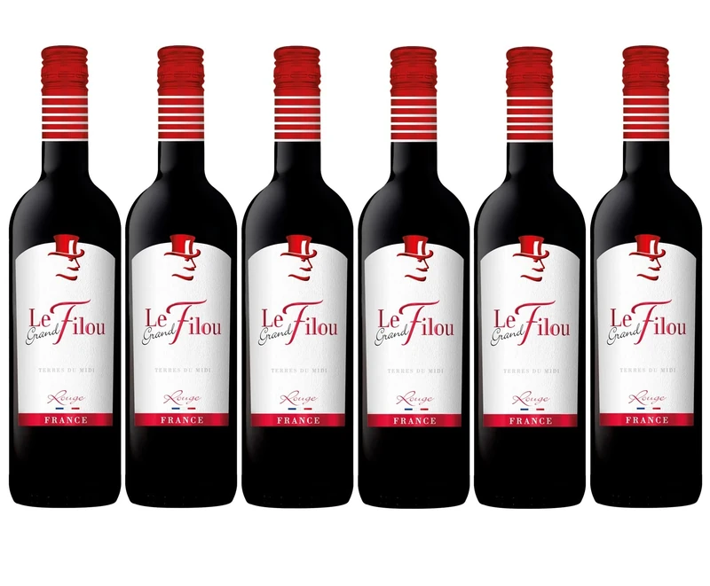 Le Grand Filou - Red wine IGP Terres du Midi - France (6 x 0,75 L)