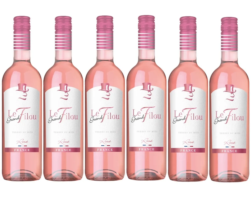 Le Grand Filou - Rosé wine IGP Terres du Midi - France (6 x 0,75 L)