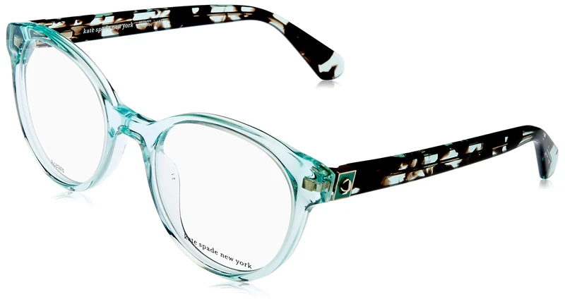 Kate Spade Marcilee ZI9/19 TEAL Eyewear Women's Acetate, Standard, 48