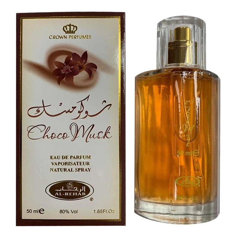 Crown Perfumes Choco Musk 50ml Eau De Parfum - Sweet Chocolate & Musk