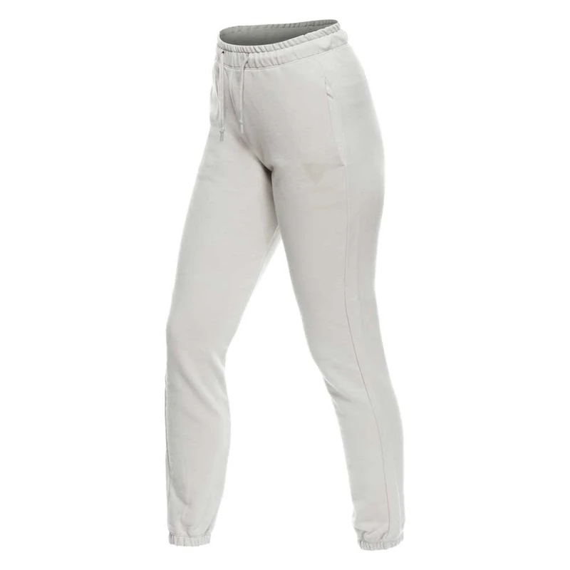 Dainese - Sweatpant Logo Lady, Women's Sporty Pants, Cotton Sweatpants, Logo, Light Gray, XS