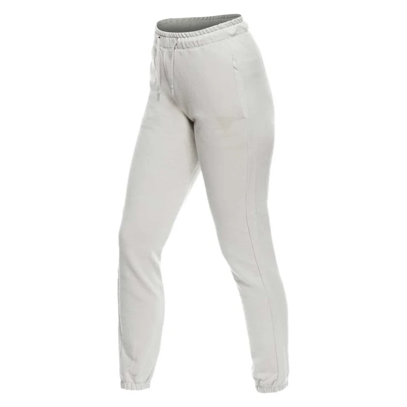 Dainese - Sweatpant Logo Lady, Women's Sporty Pants, Cotton Sweatpants, Logo, Light Gray, XXXL
