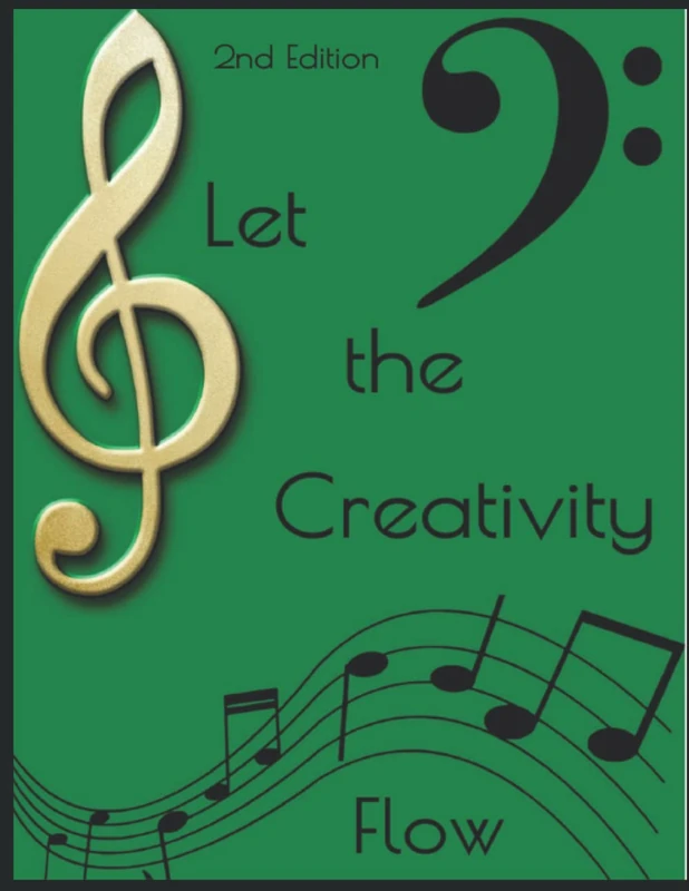 Let the Creativity Flow. Music Composition. Bass or Treble Clef.: 2nd Edition. 400 Pages, 12 Stave, 8.5x11 Music Sheets