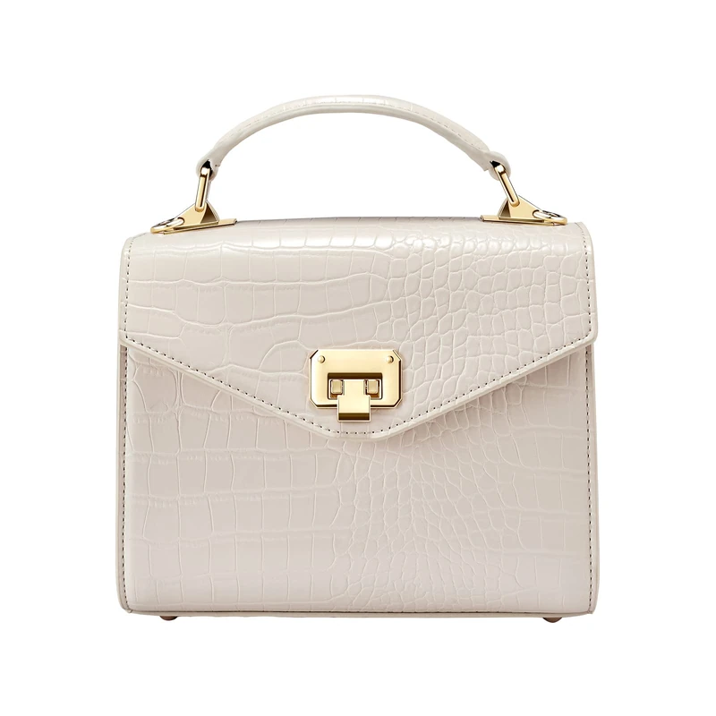 VICTORIA HYDE Women's Top Handle Handbag, Satchel Purses, Square Crossbody Bags, Beigeeeee