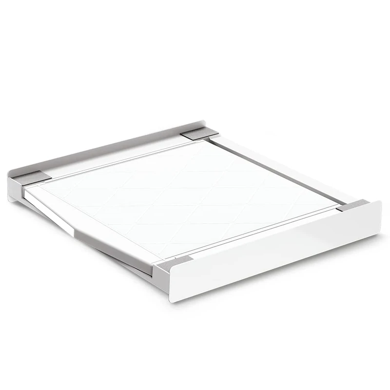 Cecotec Universal overlay kit with Bolero tray to unify the washing machine and dryer into one block, optimizing space, removable tray, easy installation