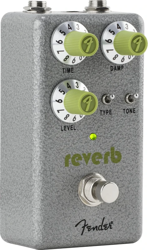 Fender Hammertone Reverb Pedal - 3 Modes, True Bypass, Aluminum