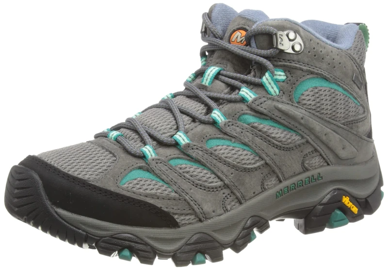 Merrell Women's Moab 3 Mid GTX Hiking Boot, Granite/Marine, 7 UK