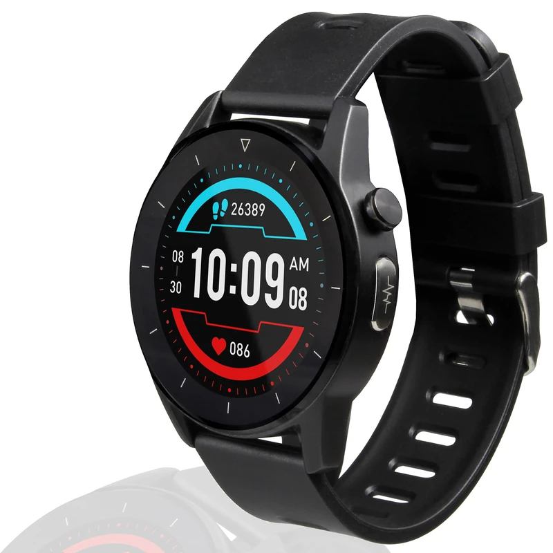 Xoro SMW 20 Smart Watch Black, Fit App, Fitness Watch with Versatile Measuring Options
