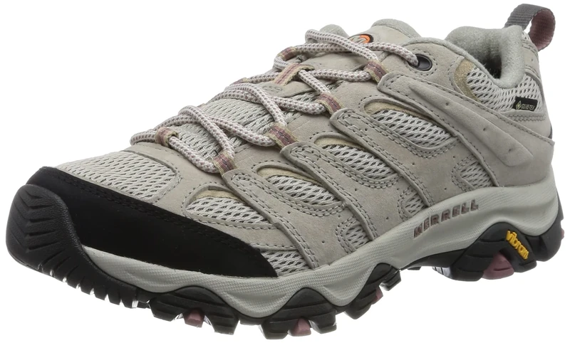 Merrell Women's Moab 3 GTX Waterproof Walking Shoe, Aluminum, 8.5 UK