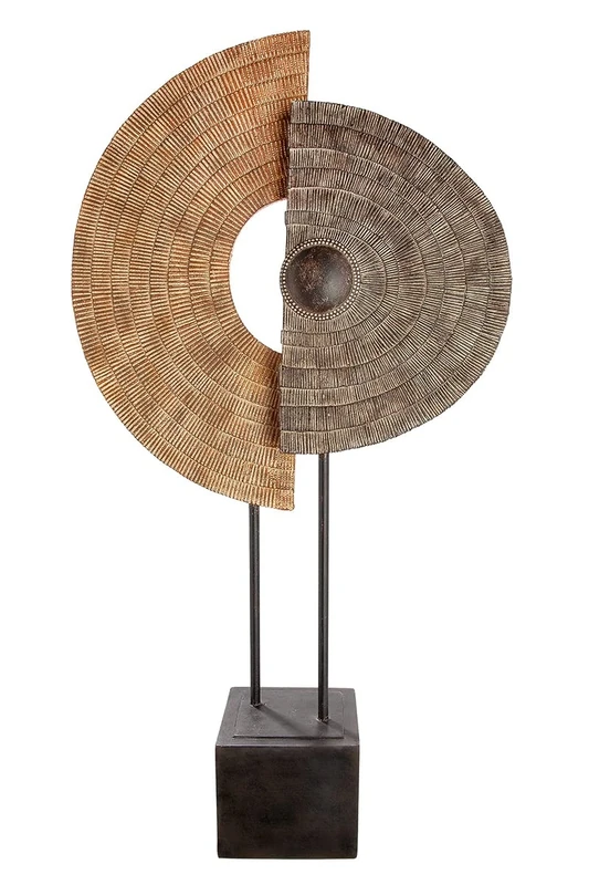 Gilde Poly Skulptur Carve auf Sockel Decorative Figurines, Multi-Colour, Unique