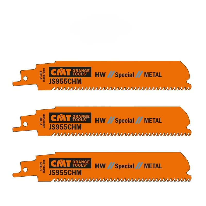 CMT ORANGE TOOLS JS955CHM-3-3 SAW BLADES X METAL HM 152x24x1.25 8TPI CARBIDE TIPPED