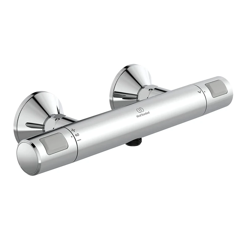 Ideal Standard Ceratherm T20 Thermostatic Shower Mixer Valve, Chrome, A7220AA