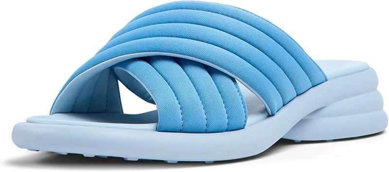 Camper Women's Spiro K201539 Sandal, Lt/Pastel Blue, 2 UK