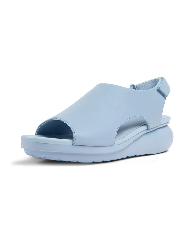 Camper Women's Balloon K201481 Wedge Sandal, Blue 005, 6 UK