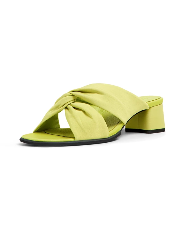 Camper Women's Heeled Sandal, Medium Green, 2 UK
