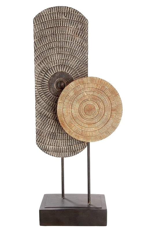 Gilde Poly Skulptur Carve auf Sockel Decorative Figurines, Multi-Colour, Unique