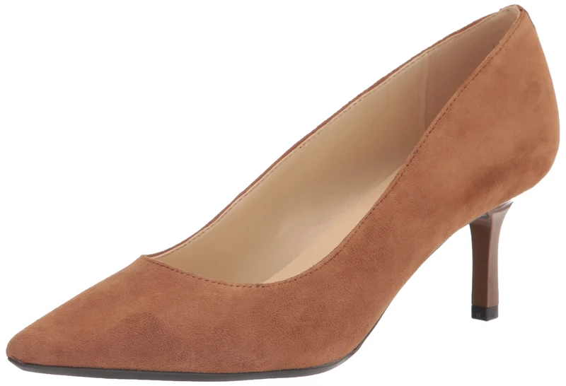 NINE WEST Women's Kuna9x9 Pump, Cognac, 4 UK