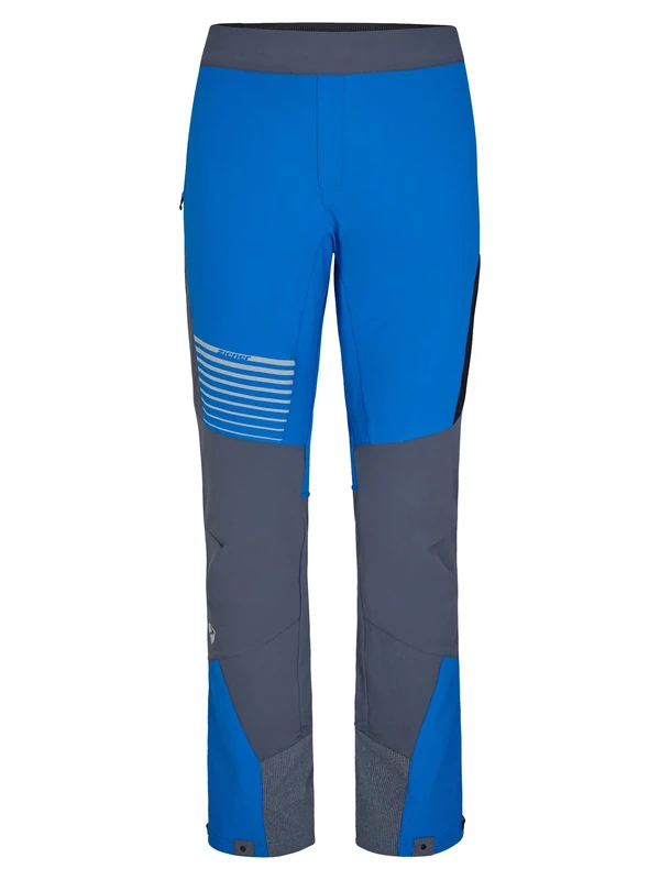 Ziener Men's Nawo Softshell Trousers, ski Tour, Nordic, Windproof, Elastic, Functional, Persian Blue.Ombre, 48 (EU)