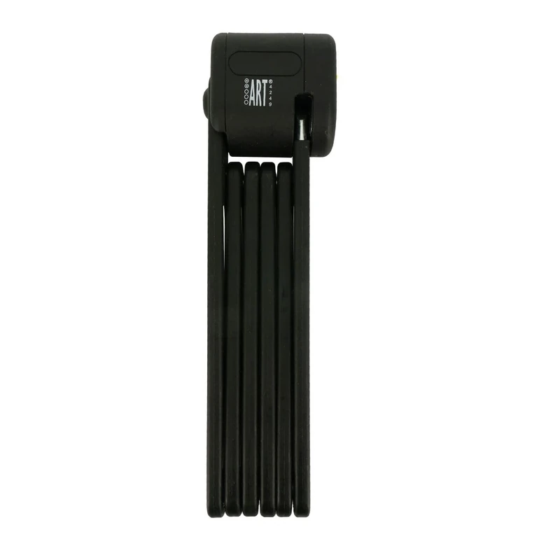 MICHELIN 801109 Art Folding Lock with Keys + Stand, Black