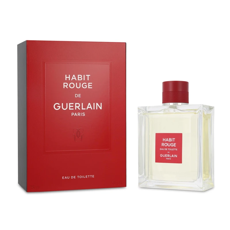 GUERLAIN 265-04833 Fragrance Habit Rouge EDT Spray 150 ml for Adults, Built for Long-Lasting Everyday Fragrance wear, 150 ml