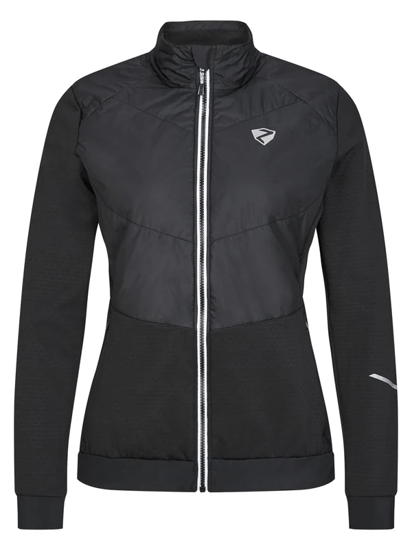Ziener Women's Narina Functional/Hybrid Jacket Mountain Sports | Padded, Windproof, Primaloft, Black, 40