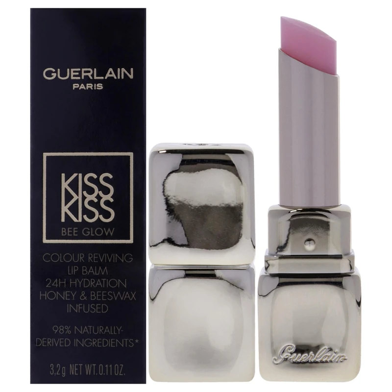 Kiss Kiss Bee Glow Lip Blam - 258 Rose Glow by Guerlain for Women - 0.11 oz Lip Balm - Image 1