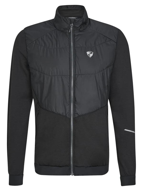 Ziener Men's Nesko Functional/Hybrid Jacket Mountain Sports | Padded, Windproof, Primaloft, Black, 56 (EU)
