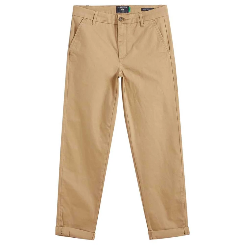 DOCKERS Women's Weekend Chino Slim Pants, HARVEST GOLD, 29W Regular