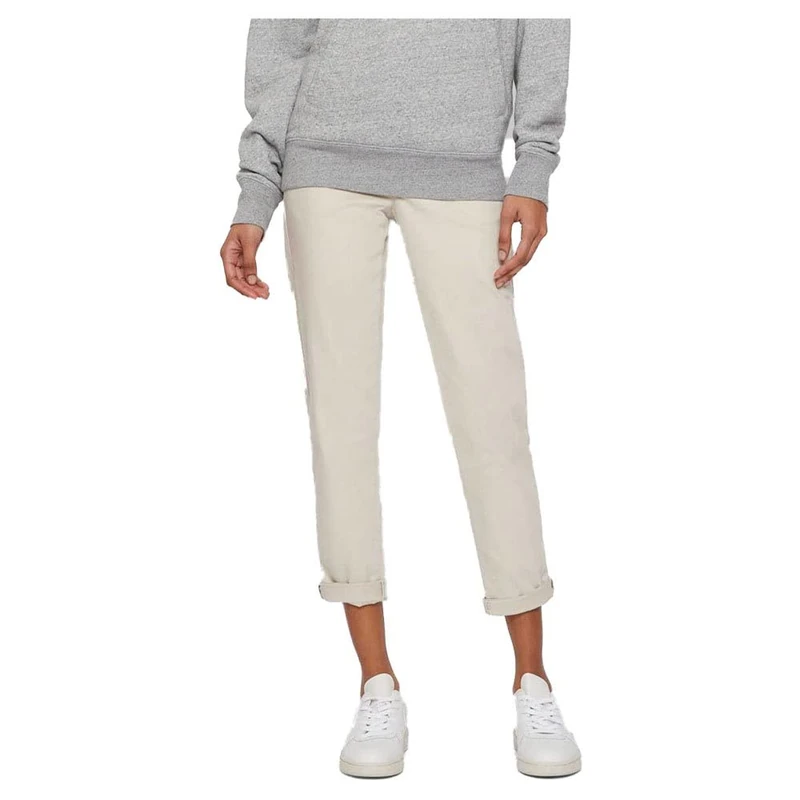 DOCKERS Women's Weekend Chino Slim Pants, SAHARA KHAKI, 28W Regular