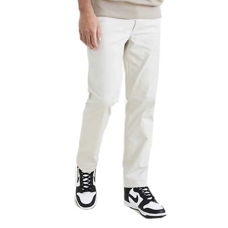 Dockers Men's Smart 360 Flex Alpha Slim Pants, Sahara Khaki (Lightweight), 28W / 32L