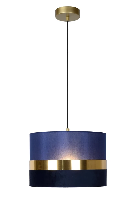 LUCIDE Extravaganza TUSSE - Pendant Light - Ø 30 cm - 1xE27 - Blue