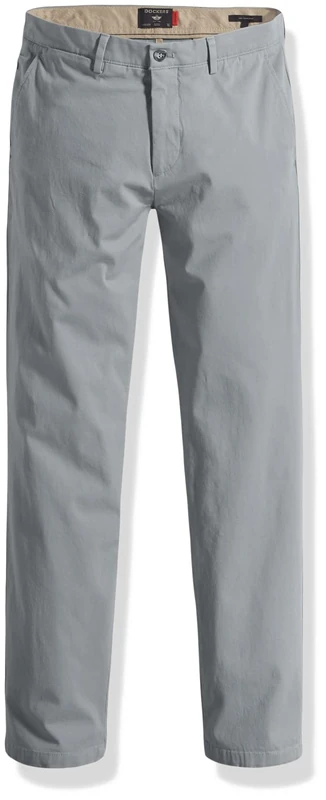Dockers Men's Smart 360 Flex Chino Slim Casual Pants, High-Rise (Lightweight), 28W / 32L