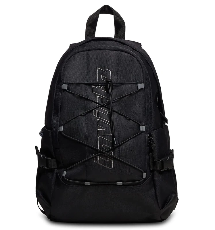 Invicta Backpack, ACT SMALL Eco-friendly Knapsack, Casual Daypack, Unisex, Perfect for Office, Travelling, Free Time & School, with Side Pockets & Laptop Sleeve, Italian Design, black