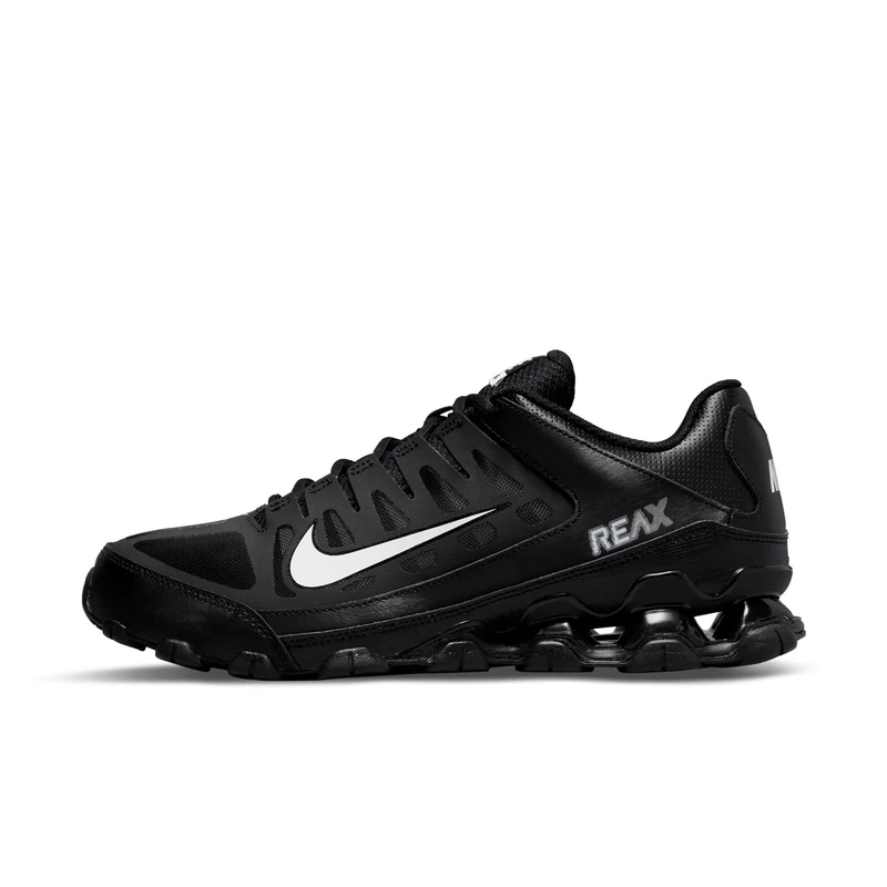 Nike Men's Reax 8 Tr Mesh Shoes, Black/White, 7.5