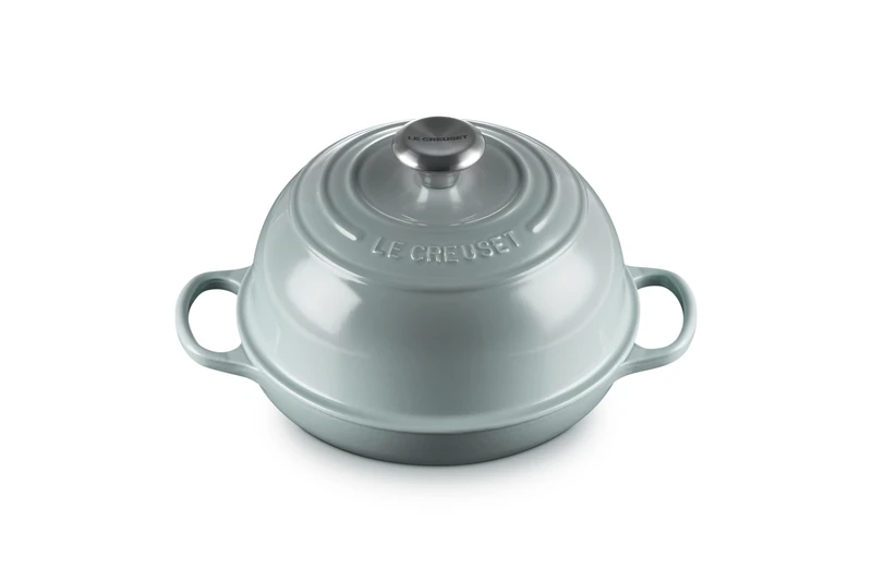 Le Creuset Signature Cast Iron Bread Oven, 24cm, Sea Salt