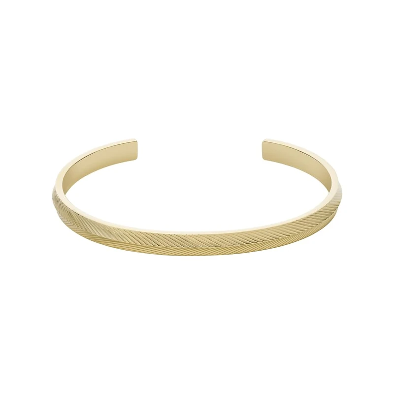 Fossil Women's Stainless Steel with open Cuff bangle bracelet - Image 1