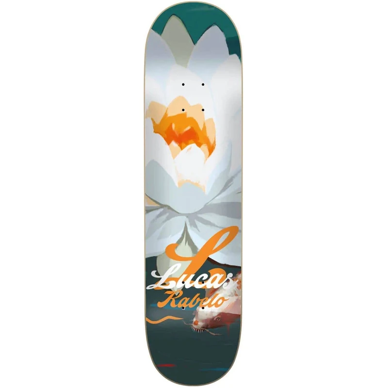 Flip Rabelo Flower Power 8.13"x32.0" Deck Longboard, Adult Unisex, Multicolor (Multicolor), One Size