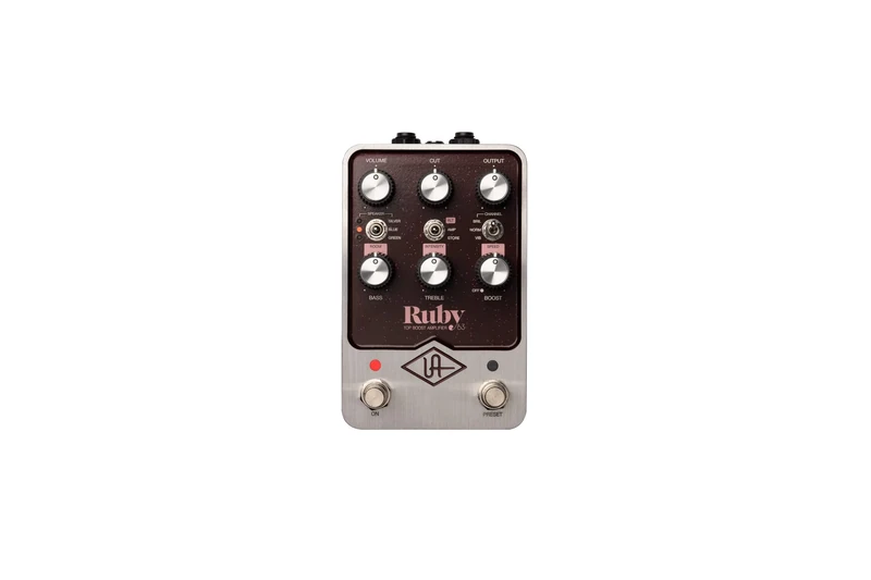 Universal Audio UAFX Ruby '63 Top Boost Amplifier Pedal