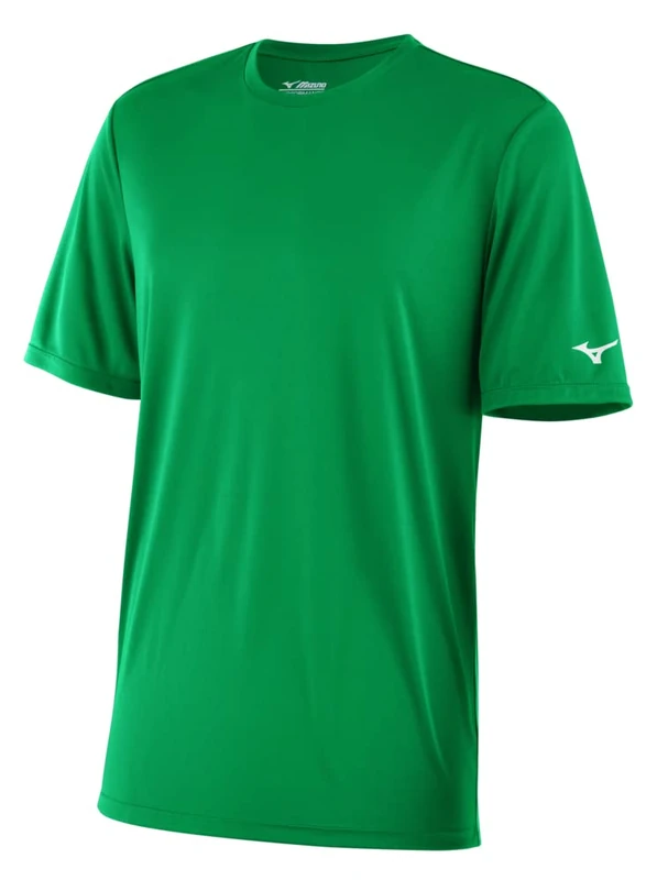 Mizuno Men's Nxt Short Sleeve Tee T-Shirt, Kelly Green, Medium