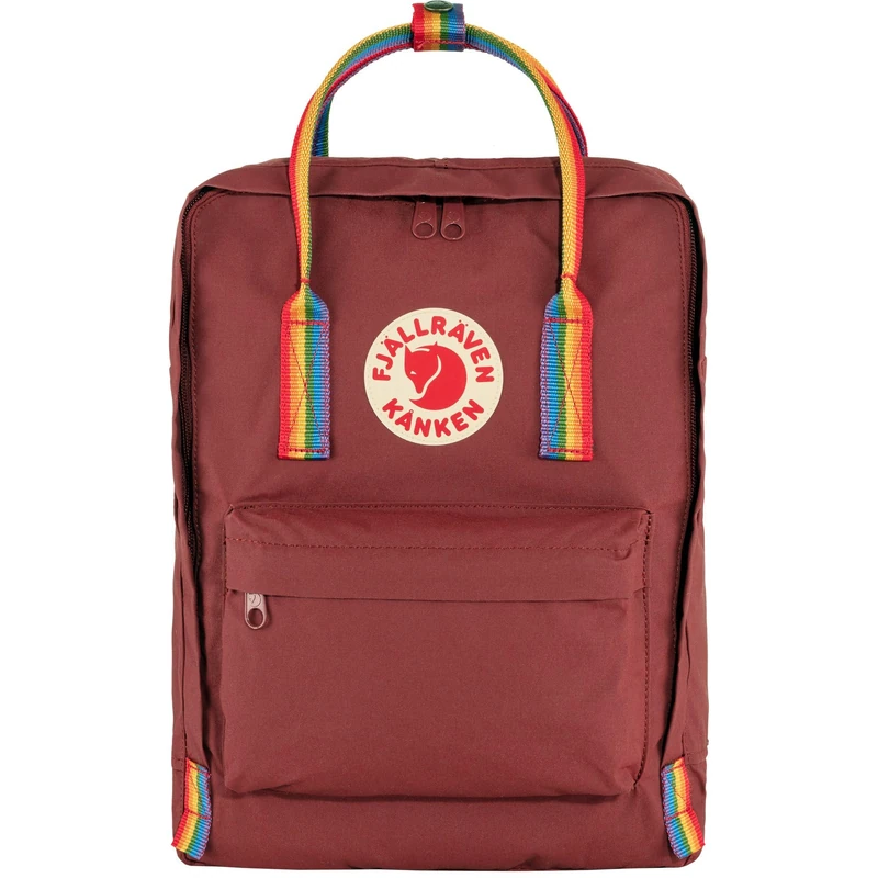 Fjallraven 23620 Kånken Rainbow Sports backpack Unisex Ox Red-Rainbow Pattern OneSize, Ox Red-rainbow Pattern, One Size, Sport
