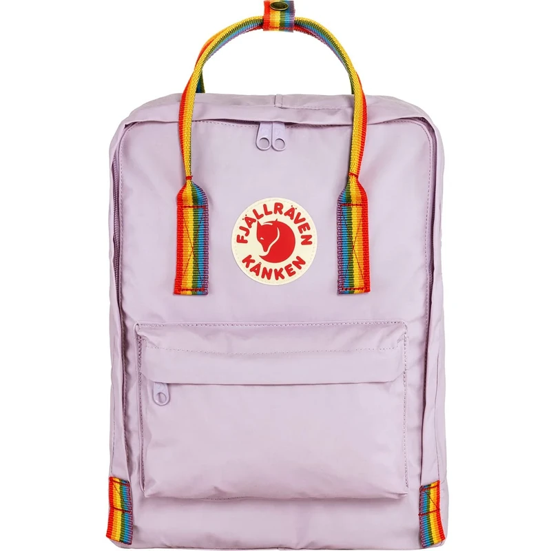 FJALLRAVEN 23620-457-907 Kånken Rainbow Sports backpack Unisex Pastel Lavender-Rainbow Size OneSize