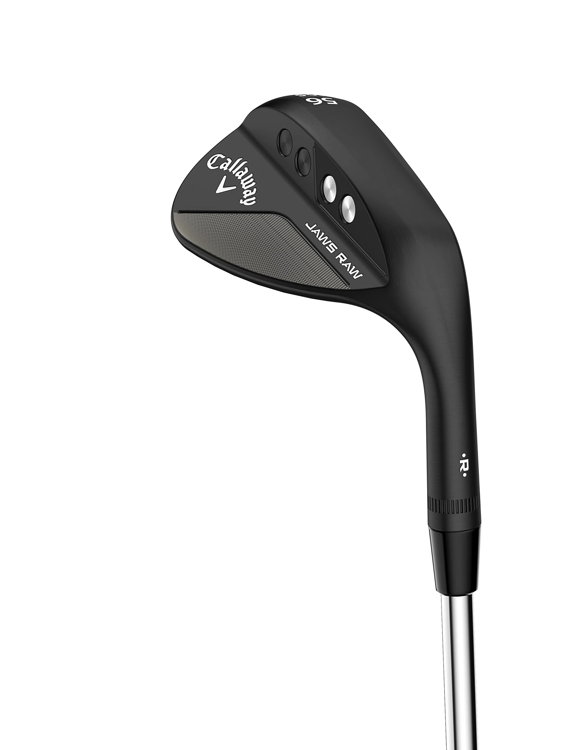 Callaway Golf Jaws Raw Wedge, Right Handed, Black Finish, 60 Degree, Z Grind, Steel Shaft