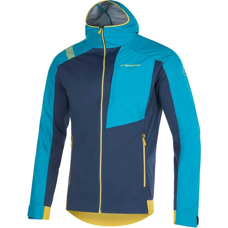 La Sportiva Macnas Softshell Jacket Men - Night Blue/Crystal