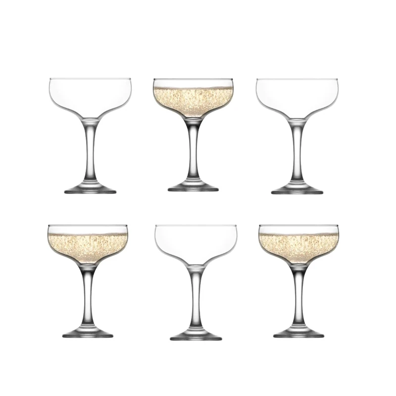 bar@drinkstuff Essence Champagne Coupe 8oz /235ml - Case of 24 - Glassware, Champagne Glasses