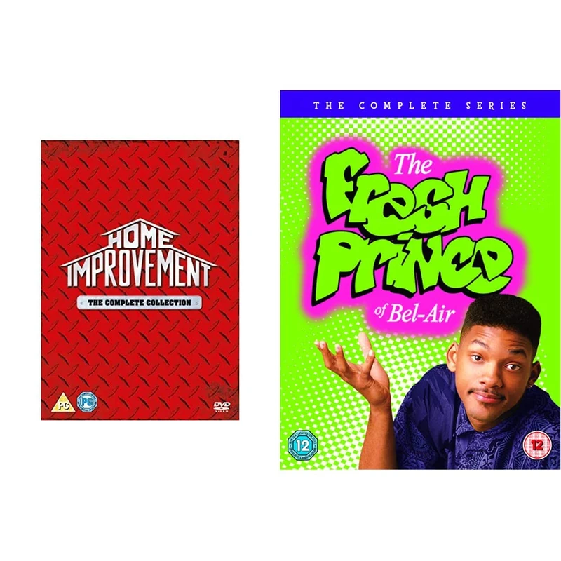 Home Improvement - Complete 1-8 Season Box Set [DVD] [2016] & The Fresh Prince Of Bel-Air: The Complete Series [DVD] [1990] [2016]
